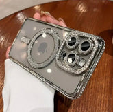 Diamond Bling Stone magsafe Case for iPhone including 16 series (FLAT 40% OFF)